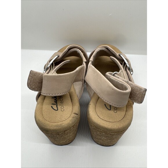 Clarks Women's Giselle Dove Sand Nubuck Size 8 - Picture 10 of 12